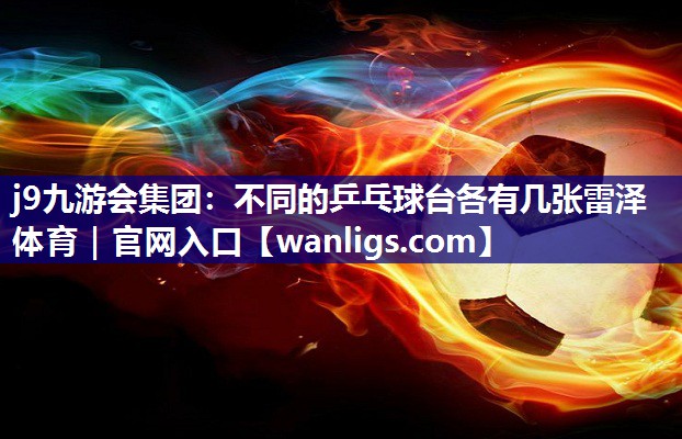 j9九游会集团：不同的乒乓球台各有几张雷泽体育｜官网入口